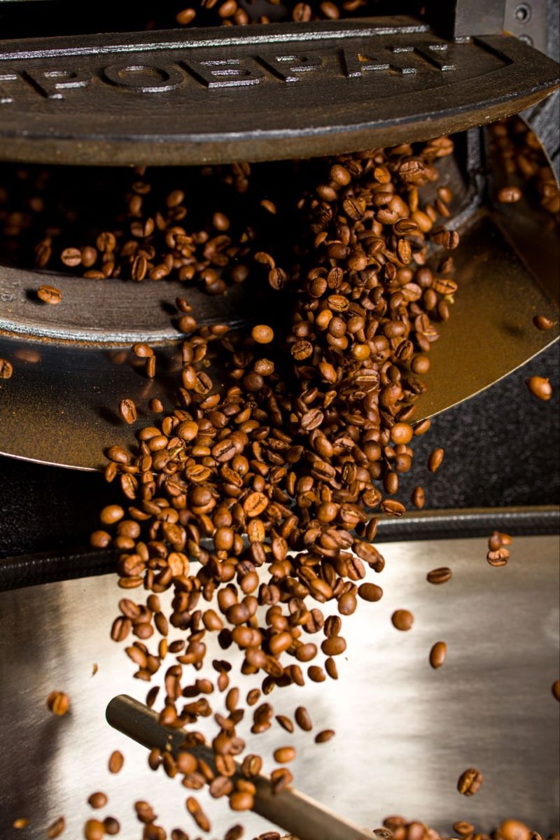 Decaf Nocturne roasting