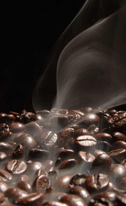 Void Espresso steaming beans